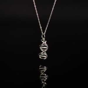 DNA Necklace/Chemistry Necklace/Science Necklace/Biology Necklace/Gift for Scientist/Nurse Gift/Gift for Chemist/Teacher gift