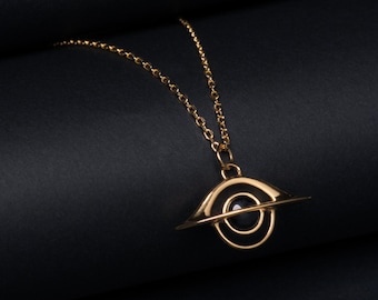 Family Decor Black Hole Pu Eyeball Pendant Necklace Cabochon Glass Vintage Bronze Chain Necklace Jewelry Handmade Family Decor Black Hole Pu Eyeball Pendant Necklace Cabochon Glass Vintage Bronze Chain Necklace Jewelry Handmade