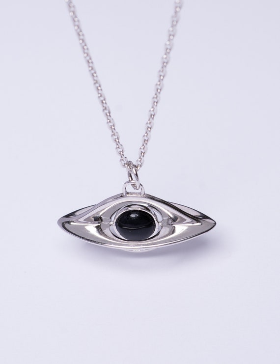 Black Hole Necklace in Sterling Silver/gift for Geeks/gift