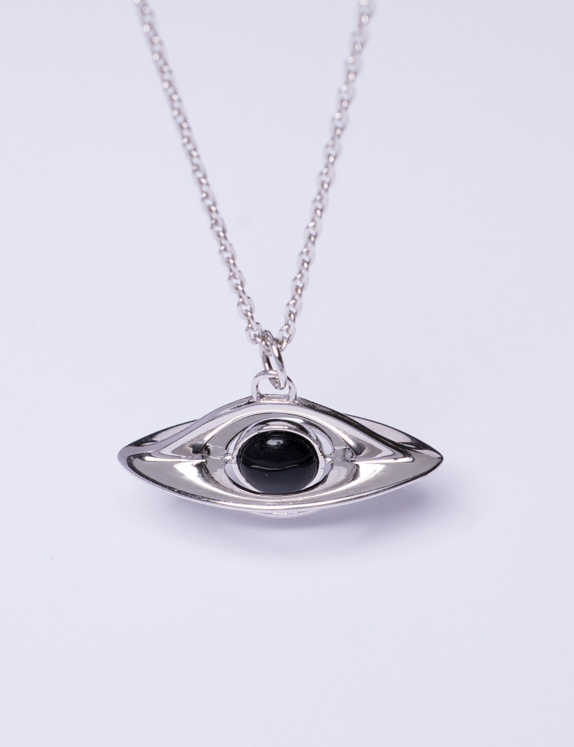 Black Hole Necklace in Sterling Silver/gift for Geeks/gift for Etsy UK