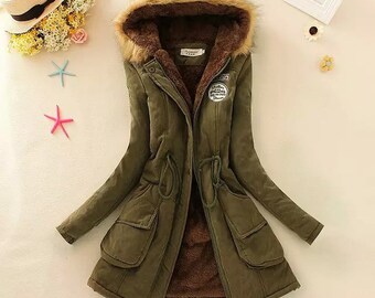 thick winter jacket