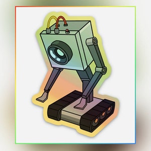 Oh My God - Die Cut Holographic Sticker