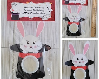 Magic Theme Play-doh Party Favor Bags, Magic Party Favors