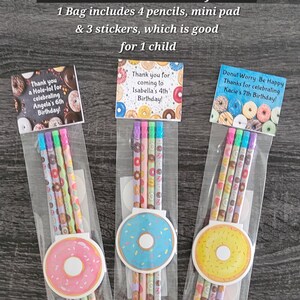 Donut Favors, Doughnut Favors, Two Sweet Party, Donut Grow Up-Sweet Theme Favors