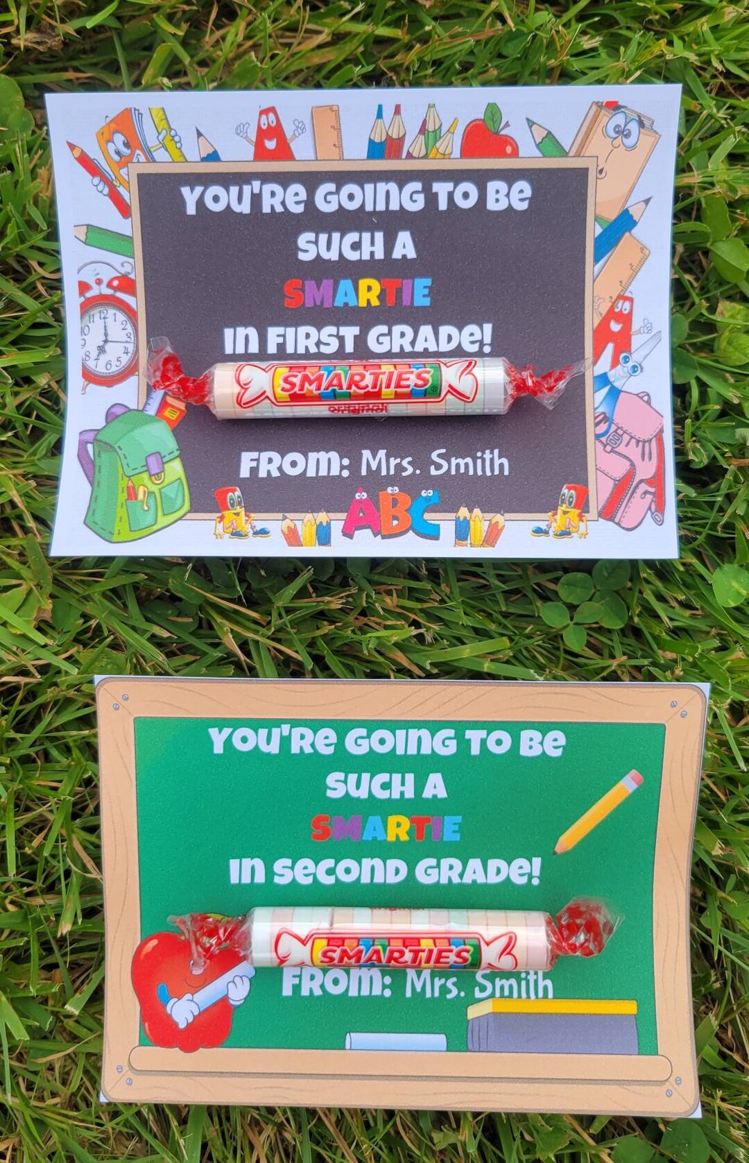 Back to School Smartie Favor Bags, Back to School Favors Etsy