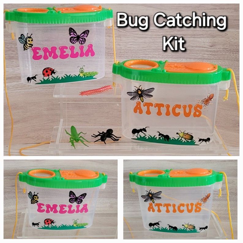 Catching Insects Container Personalized Bug Catcher, Bug Catching Kit, Personalized Insect Catcher ...