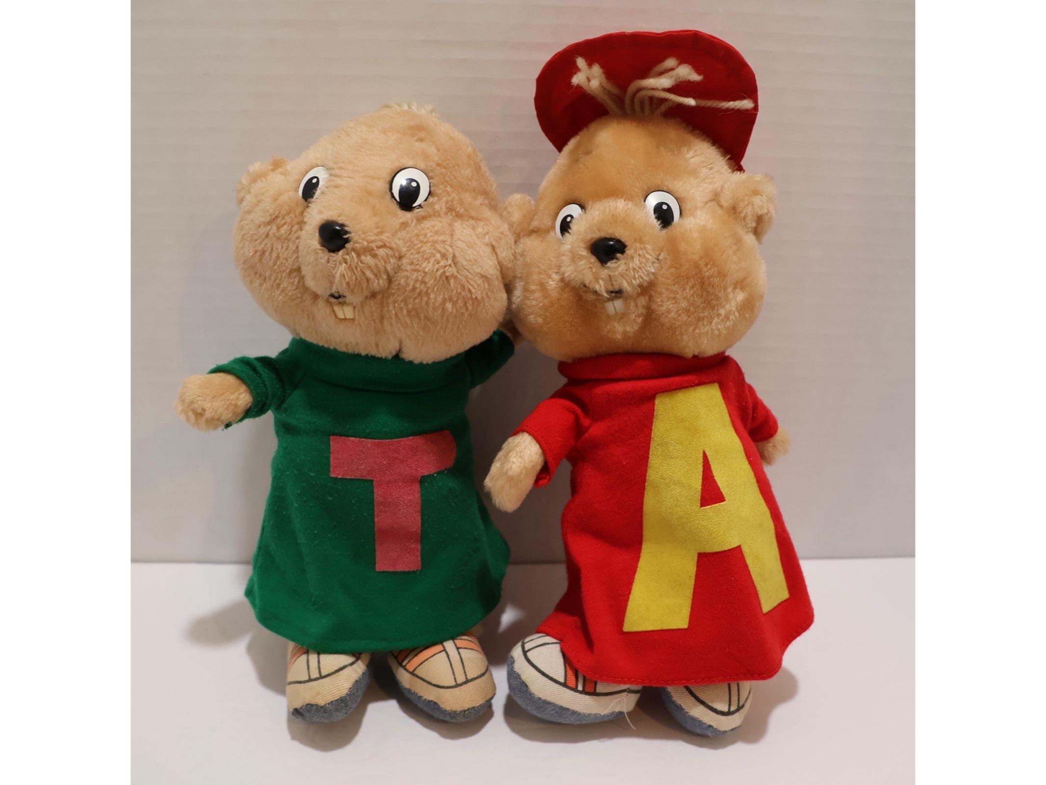 【1983 USAvintage】アルビンとチップマンクス　セオドア　ぬいぐるみ Vintage 1983 Alvin & the Chipmunks Plush Soft Toy Stuffed