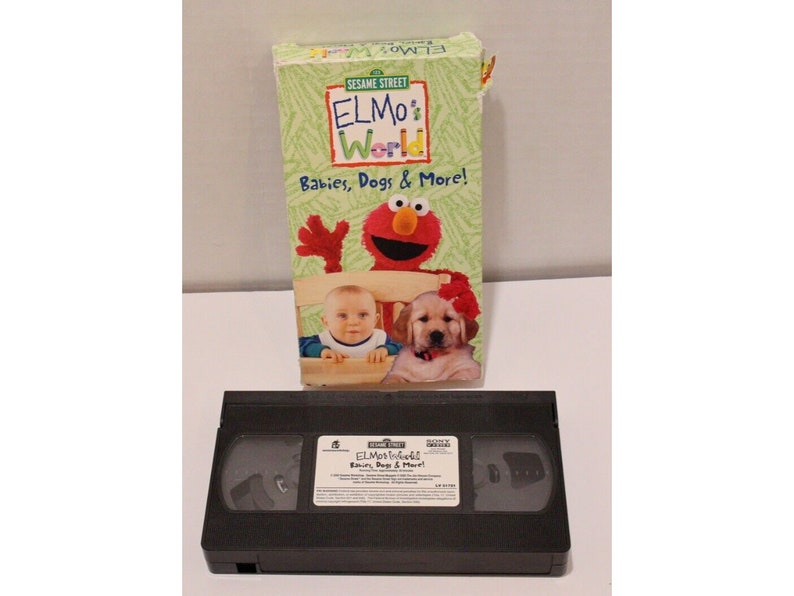 Elmo's World VHS Lot of 2: Sesame Street Videos - Etsy