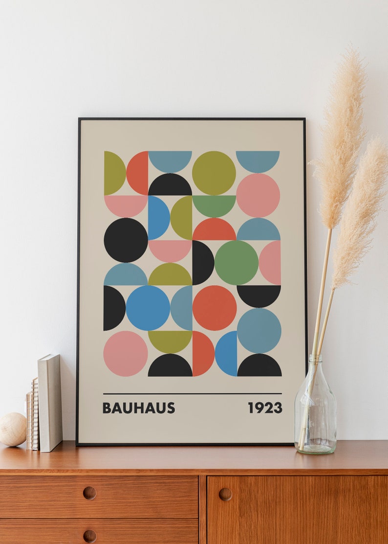 Digital Download Poster Inspired by Bauhaus Ausstellung 1923 - Etsy