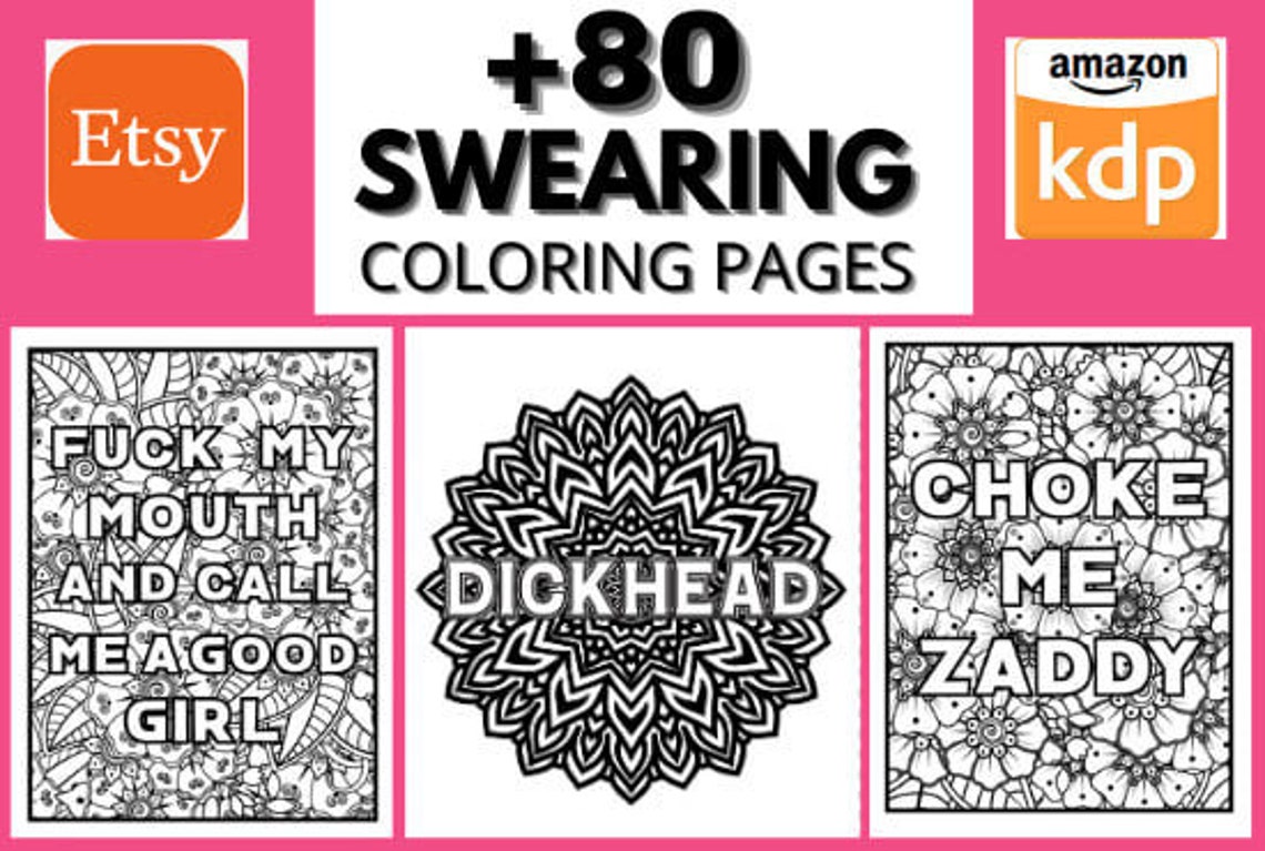 NSFW 80 Coloring Pages - Etsy Canada
