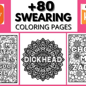 NSFW 80 Coloring Pages - Etsy