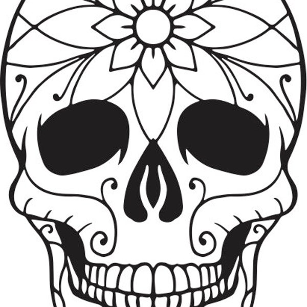 Sugar Skull Coloring pages