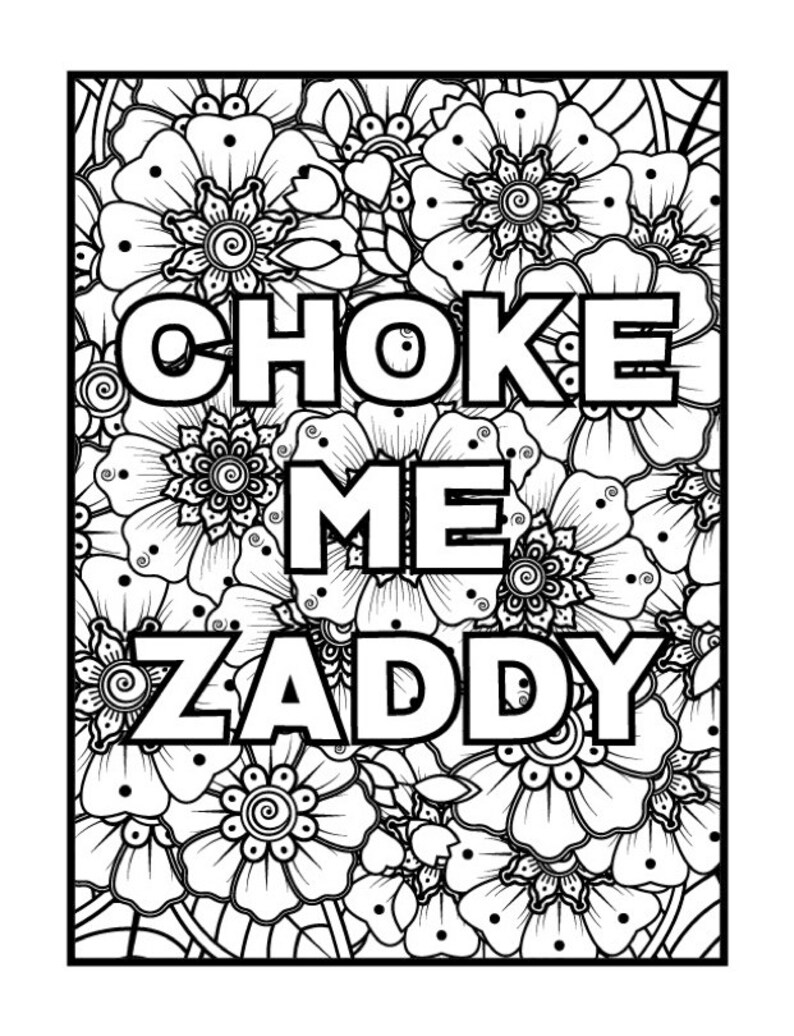 NSFW 80 Coloring Pages Etsy
