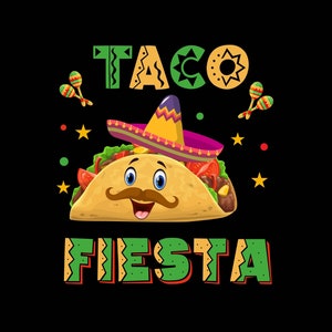 Taco SVG, Cinco de mayo svg, Taco Fiesta Svg, Taco Tuesday, SVG compatibel met Cricut en Shilouette, mexicaanse svg, Mexicaanse Partij Quote