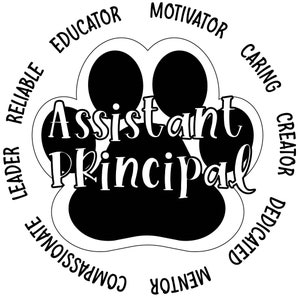 Assistant Principal Svg, Back to School Svg, Teacher Svg, School Svg, Kids Svg, Svg Designs For Cricut, Sublimation Designs Downloads