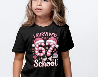 I Survived 67 Days of School Teachers Students png, SixSeven Teacher Png, Teacher Appreciation Gifts, 6 7 Viral Meme Tee, End of School Year