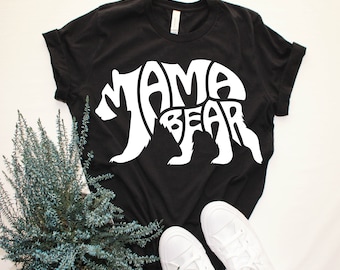 Mama Bear SVG: Mom Shirt Design, Cricut Cut File (Digital Download)
