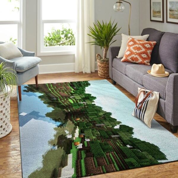 Minecraft Limited Edition Rug carpet Etsy