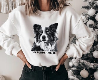Border Collie Pop Art T shirt. Border Collie Gift. Border Collie lover.Outdoor adventure.Travel. Hiking Shirts