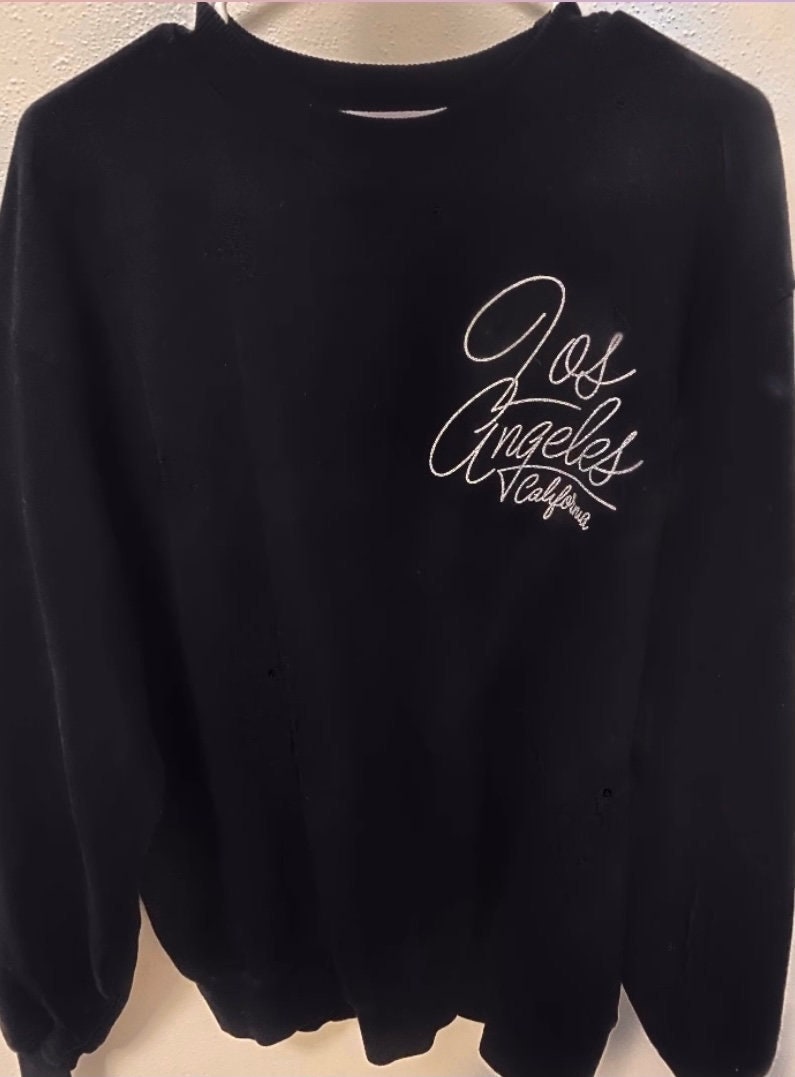Los Angeles California Custom Pullover Etsy