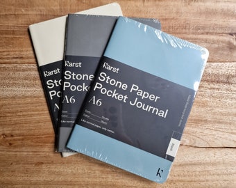 Stonepaper Notitieboekje voor bakkers - A6 van steenpapier - makkelijk schoon te maken