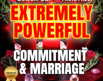 Powerful Commitment & Marriage Spell | Strengthen Bond and Encourage Long-Term Devotion