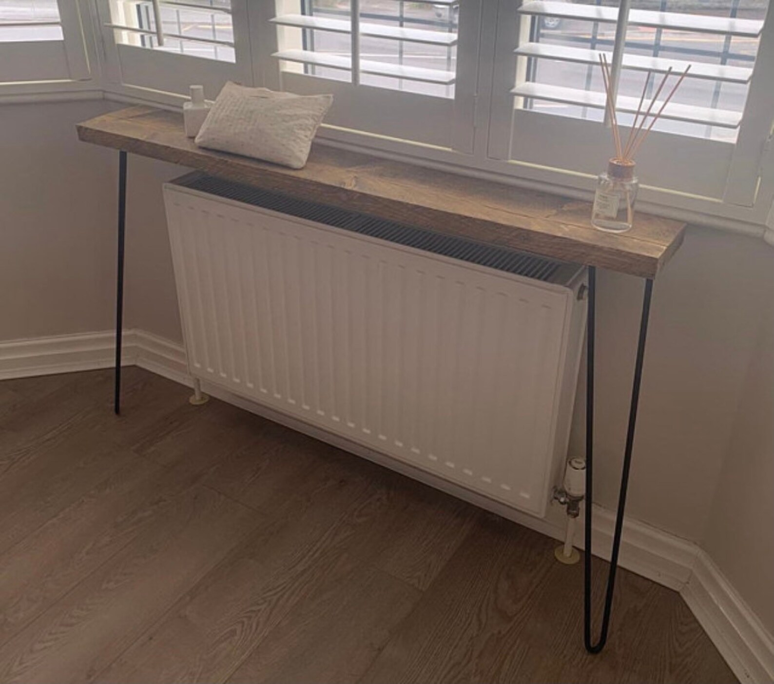 Handmade NEW TO ETSY Rustic Console Table / Radiator Cover Etsy