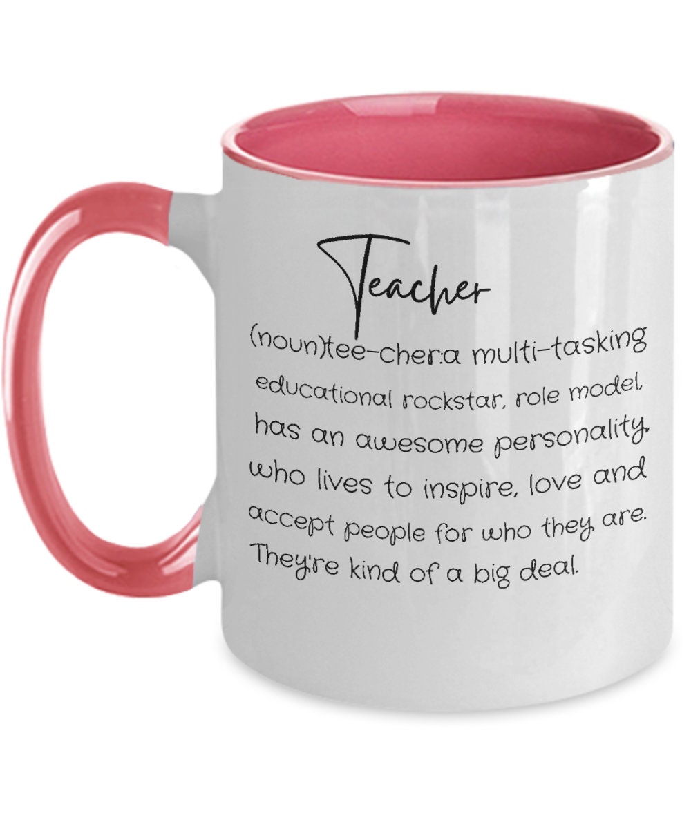 Teacher mug teacher gifts kindergarten mug preschool Etsy