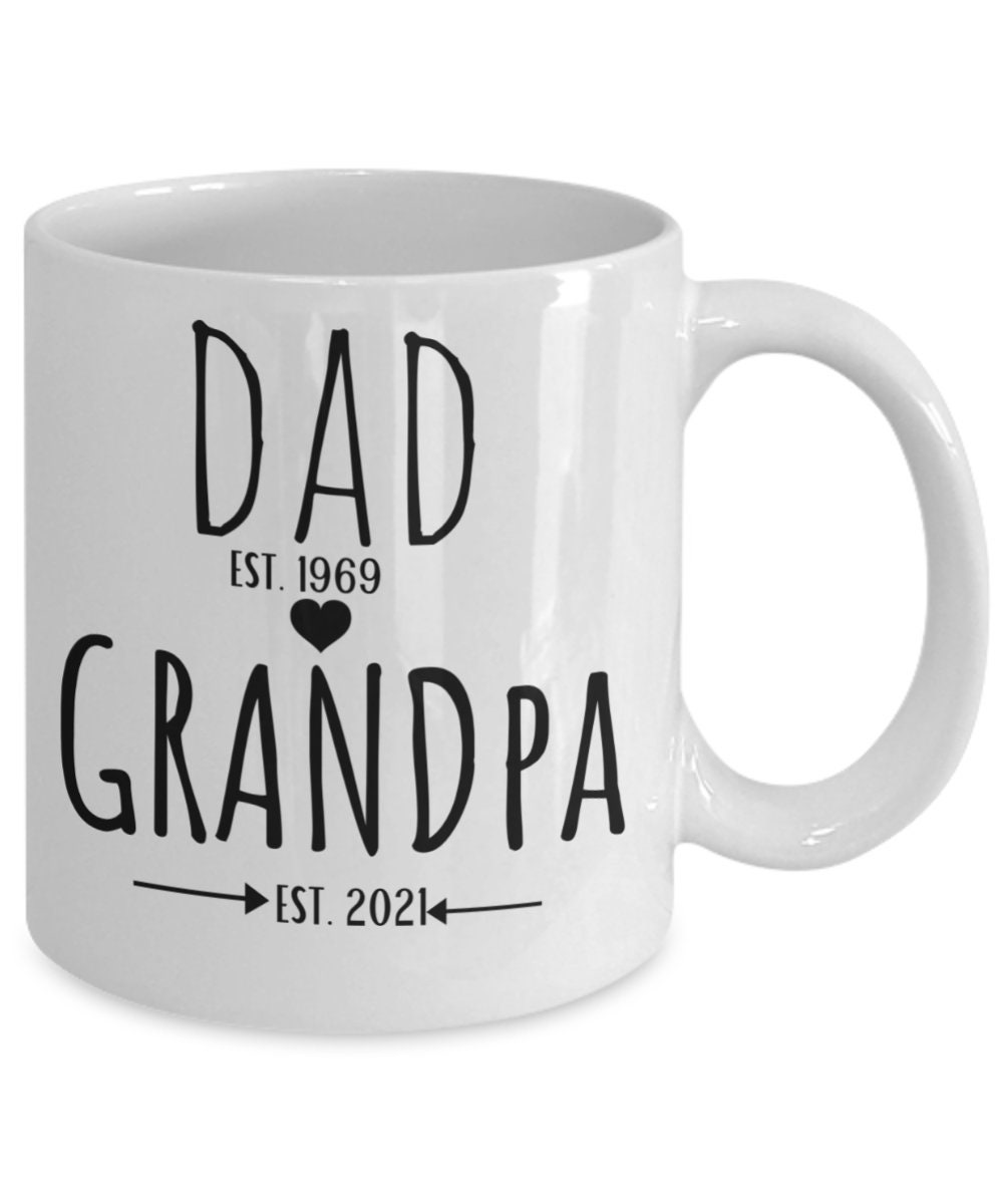 Grandpa custom mug grandpa gift ideas new grandpa gift new Etsy