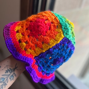 Crotchet Bucket Hats | Knitted Bucket Hats | Handmade Bucket Hats