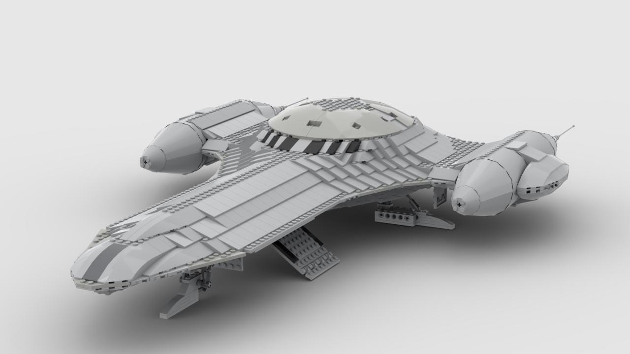 Naboo Royal Starship Instructions - Etsy