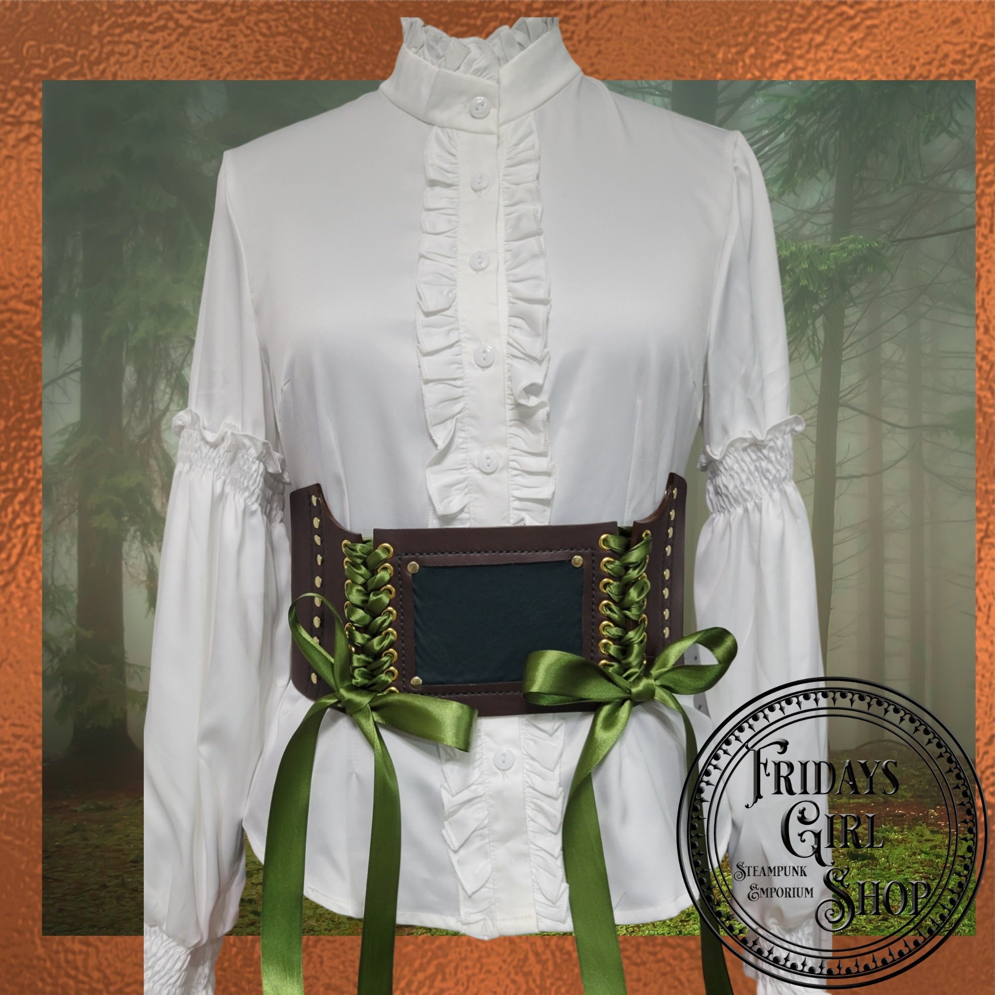 Pirate Shirt & Cincher Adult