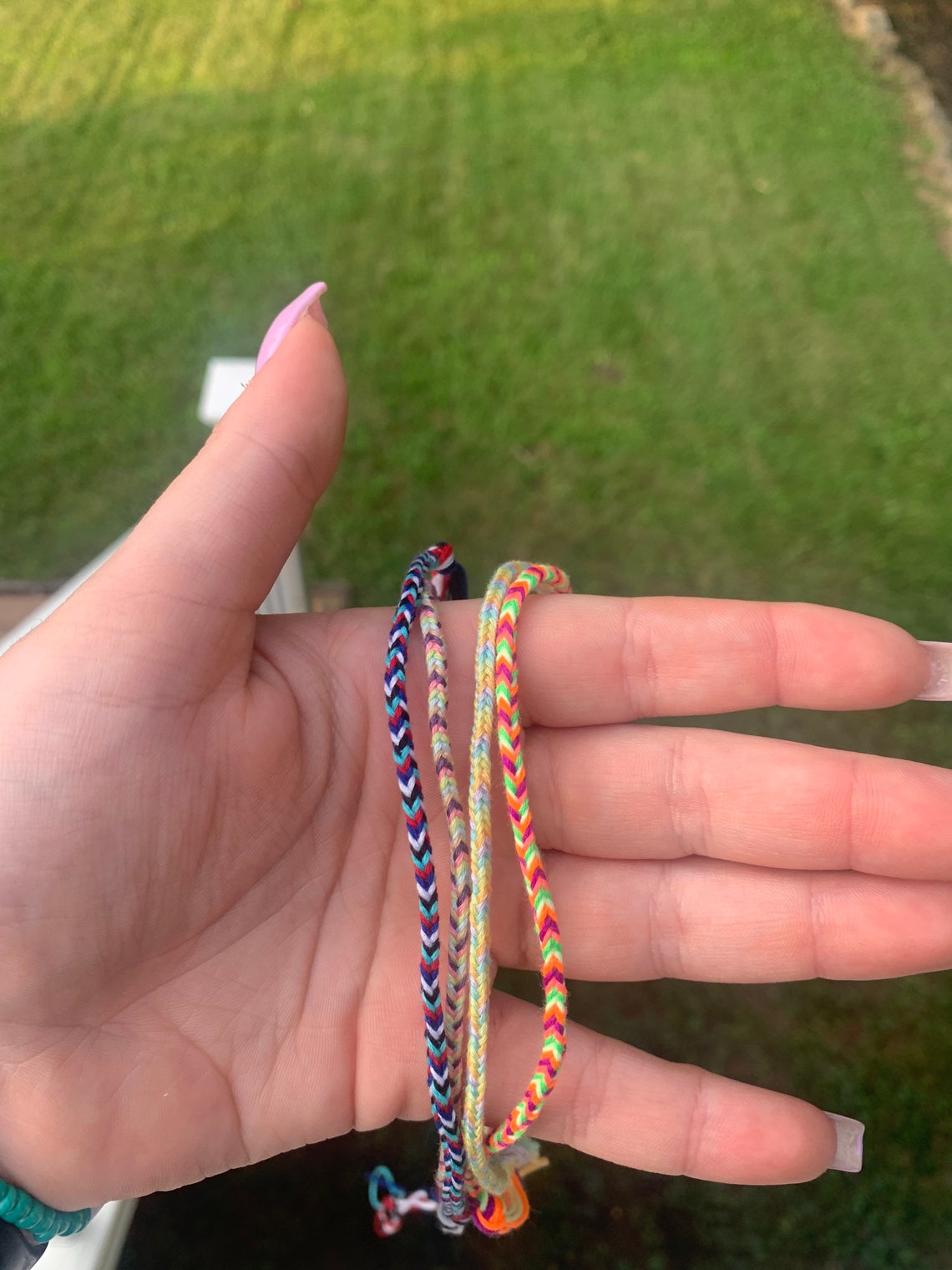 Simple Box Friendship Bracelets Cheap Etsy