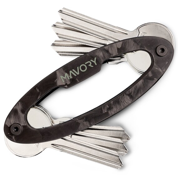 Buy MAVORY® Key Organizer Carbon Key Organizer Key Holder Men Accessories  Gift Keychain Organizer Keychain Online in India 