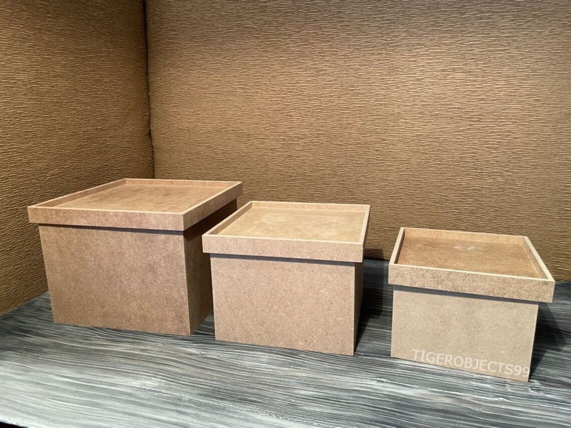 unfinished pine toy box