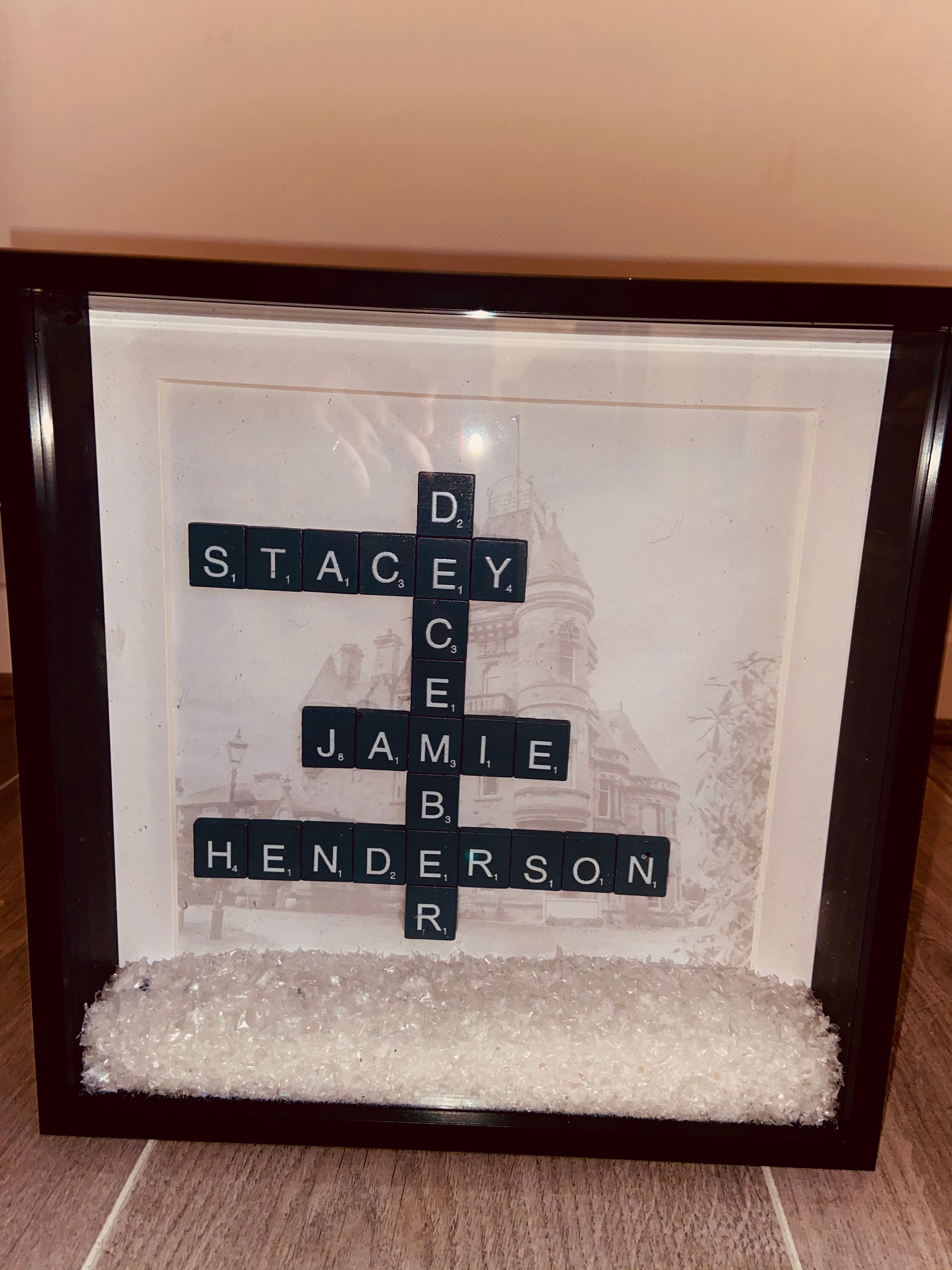 Personalised Picture with Frames Etsy
