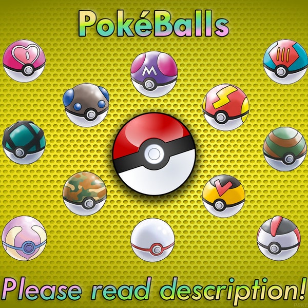 PokéBalls Items - Pokémon Sw/Sh Bd/Sp Scarlet/Violet (100% Legal)