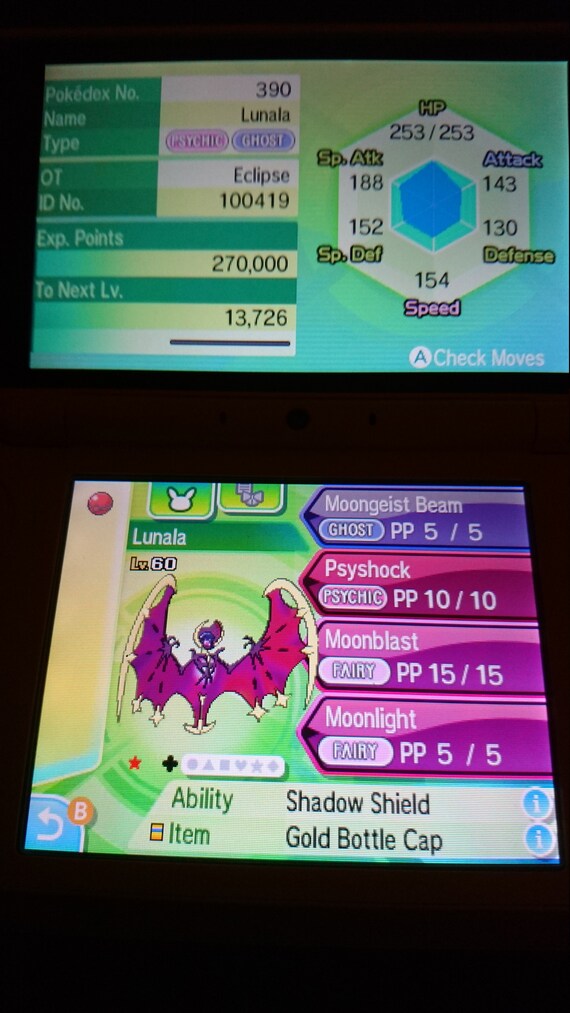 Pokemon ULTRA SUN & MOON - ALL Gen 7 Shiny Mythical Pokémon 6IVs