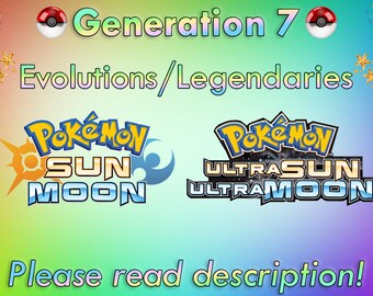 All Ultra Beasts⭐️For USUM (Read Description)