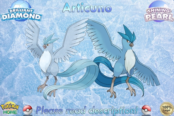 Shiny/non-shiny Articuno 6IV Brilliant Diamond/shining Pearl 