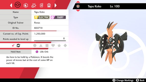 Add the Power of Shiny Tapu Koko to Your Pokémon Video Game! 