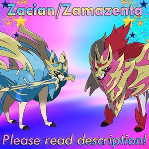 Pokemon Sword Shield ✨ SHINY EVENT ZACIAN Legendary 6IV ✈️ FAST DELIVERY ✈️