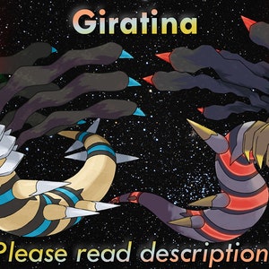 Giratina Origin Forme v.2  Dragon type pokemon, Dark type pokemon, Pokemon  eevee
