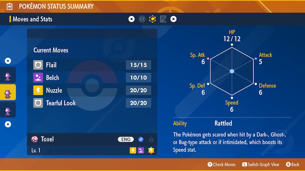 Toxel Pokédex: stats, moves, evolution & locations