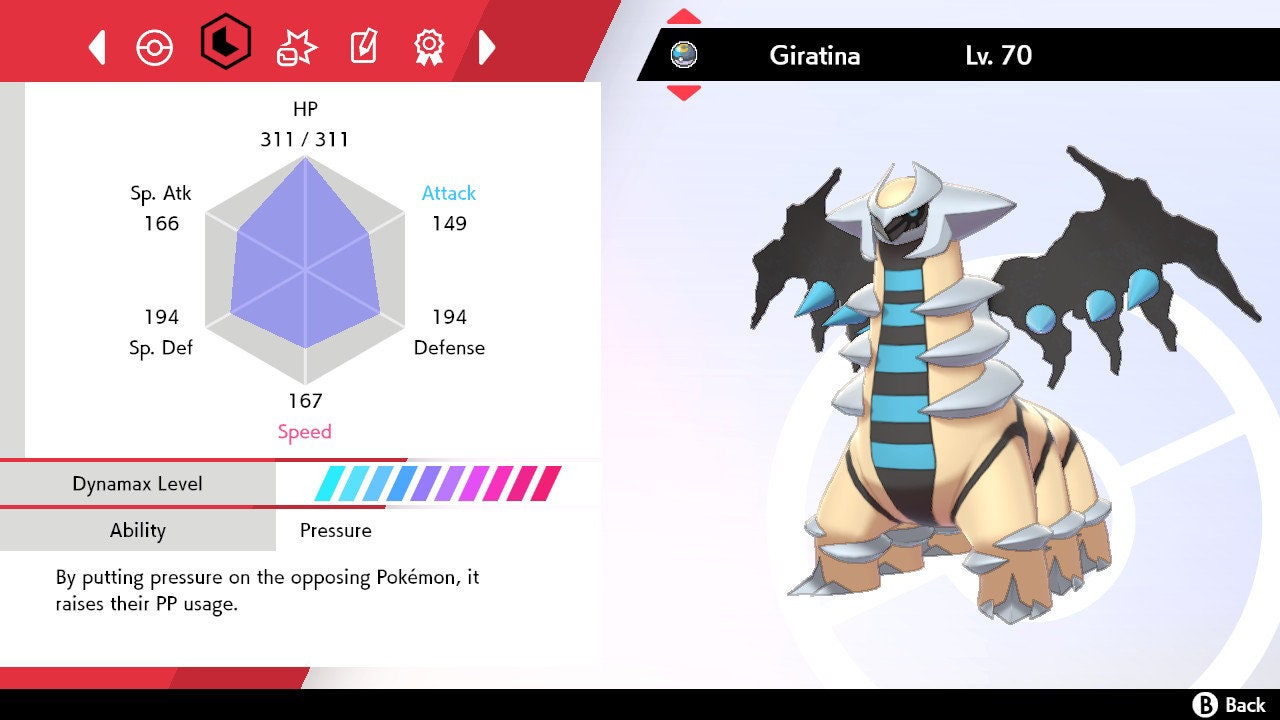 ✨ SHINY ALPHA GIRATINA ✨ Pokemon Legends Arceus ✨ Max Stats All Moves