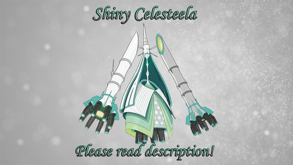 Shiny Celesteela 6IV - Pokemon S/M US/UM Sword/Shield