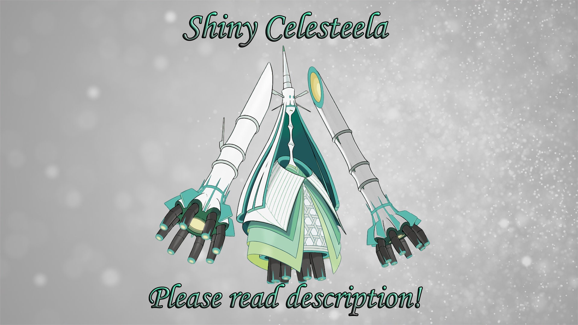 Pokemon Sword and Shield Shiny Celesteela 6IV-EV Trained – Pokemon4Ever