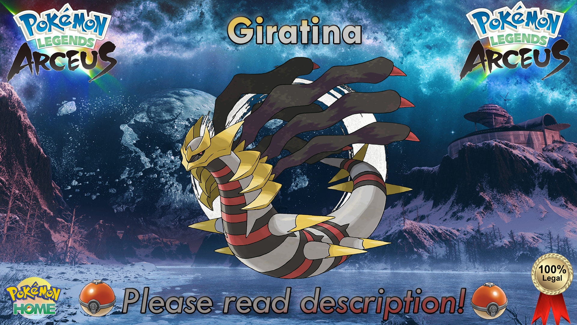 Shiny Giratina - Israel