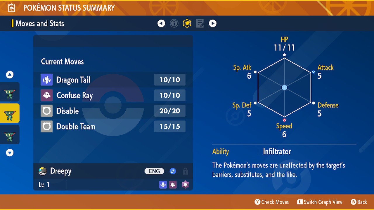 Shiny/non-shiny Dreepy/dragapult 6IV - Pokémon Scarlet/violet (100% ...