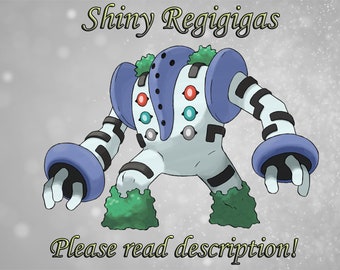 This Shiny took me 15 DAYS to get! (Shiny Regigigas) 